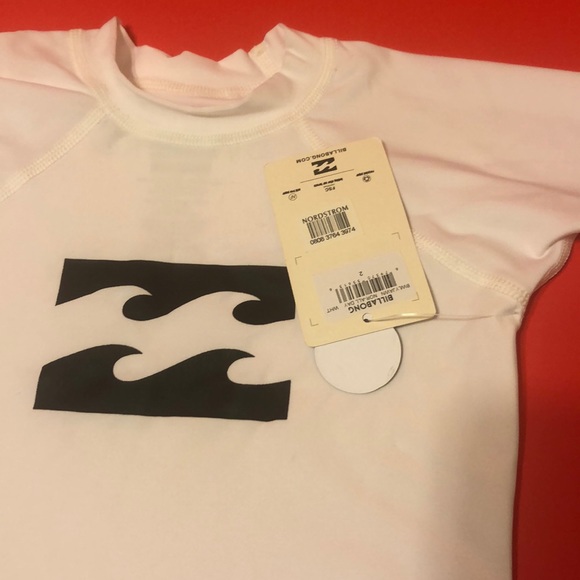 Billabong UVA/UVB protection swimming shirt size 2 - Picture 4 of 6